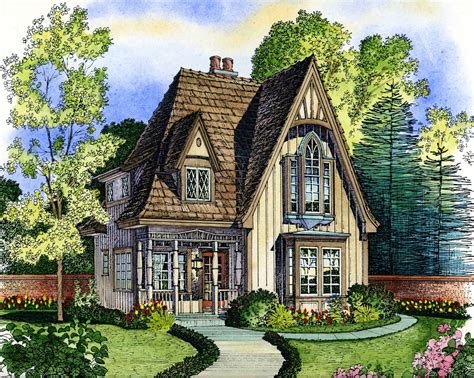 small english cottage home plans.